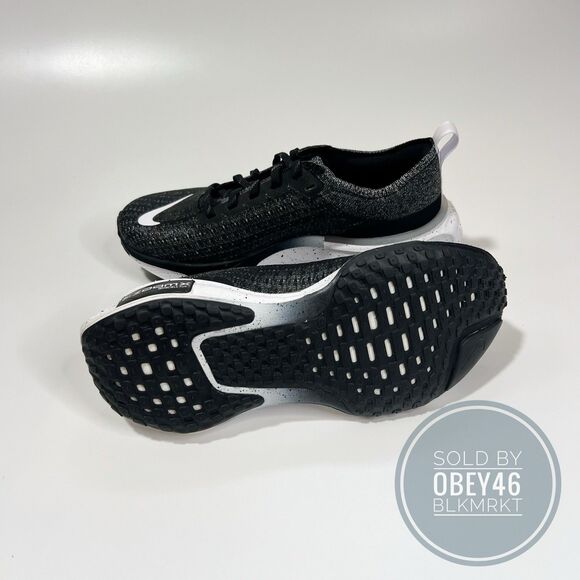 Nike ZoomX Invincible Run Flyknit 3 'Oreo' DR2615-002 Size 6M 7.5W - Picture 6 of 7